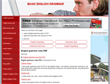 Tablet Screenshot of e-grammar.org